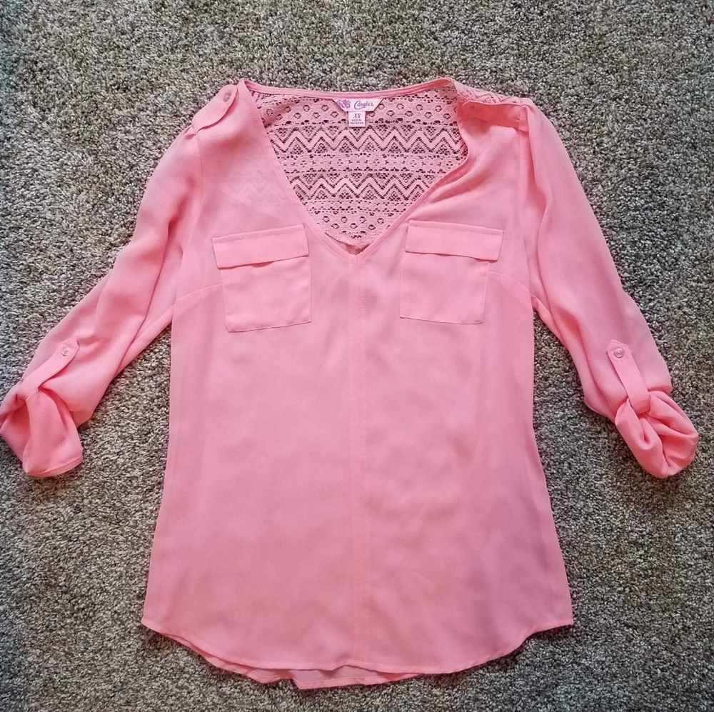 Candies chiffon top